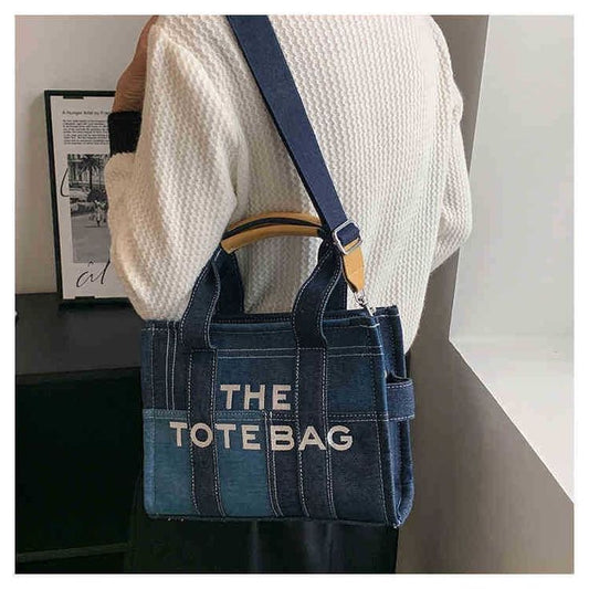 Bolso tote denim